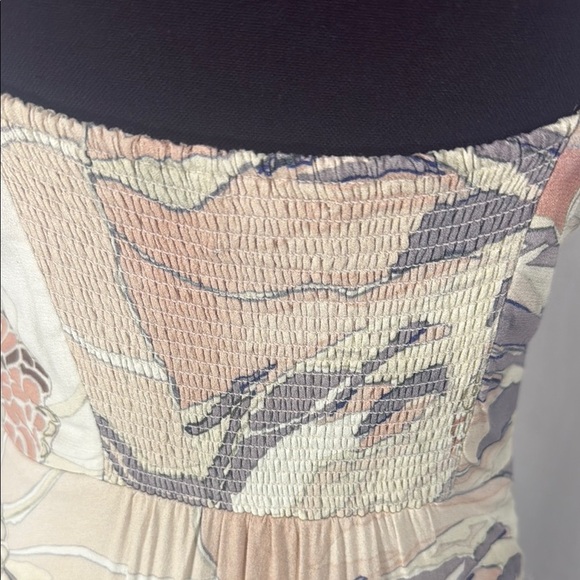 Wilfred Aritzia Cream Sheath Maxi Dress Sleeveless Size 4 - Picture 12 of 14